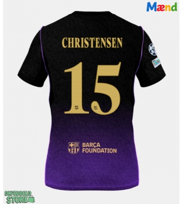 Barcelona Andreas Christensen #15 Replika Udebanetrøje 2026-27 Kortærmet